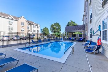 Modern swimming pool